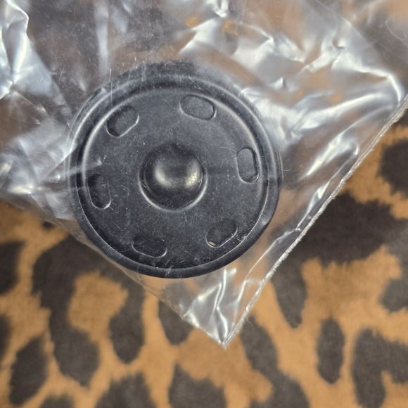 Simonton Says 1X Black Knit Jacket Leopard Trim Open Front Statement Collar - Picture 6 of 15